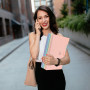 Trieur Valisette, Accordéon Classeur Pochettes Porte-documents avec 5 Compartiments en Format A4 Haute Capacité Document Porte D