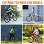 Zeawavsl Ensemble De RéFlecteurs De Rayons Et De Clips De LumièRe – 6 PièCes œIl De Chat Pour VéLo Pour Enfants, RéFlecteurs Ava