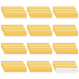 60 Pcs Porte Étiquette Adhésif Porte-Étiquette