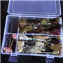 3pcs Organisateur de Bijoux avec Séparateurs Réglables, Boite Plastique Rangement, Petite Boite Plastique pour Perles, Rangement