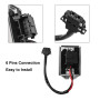 YAOPEI Resistance Chauffage pour VW Polo 9N3 A2 8Z0 Ibiza 3 4 Cordoba Fabia 2 Roomster 6Q1907521B Voiture Moteur du Ventilateur 
