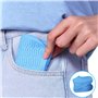 4 Paires Couvre-Chaussures Silicone, Couvre-Chaussures Silicone Imperméable, Antidérapant Réutilisable Étanche Silicone Couvre-C