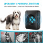 4 émetteurs Puissants Ultrason Chien