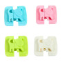 NA Lot de 4 verrous pour armoires de Cuisine et tiroirs