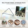 mimzemamz Support Vinyle Mural, 4 Pièces Support Mural pour Disques Vinyles Rangement pour Vinyles, Support LP Étagère Support M