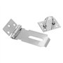 JOIKIT Lot de 10 cadenas de porte de 7,6 cm, fermoir de cadenas en acier inoxydable 304, loquet de cadenas agrafe avec 80 vis de