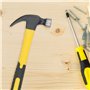 KEILEOHO Lot de 2 marteaux à griffe incurvés de 250 g, 39,7 cm, marteau à griffe droite pour utilisation en intérieur ou en exté