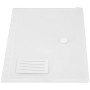 LEXININ Lot de 40 Pochettes A4 Rangement Plastique Transparent avec Poche pour Étiquettes, Accessoire Bureau pour la Maison, le 