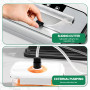 6 en 1 Machine Sous Vide Alimentaire, 75 KPA Appareil Sous Vide Alimentaire avec Mode Sec et Humide, Mise Sous Vide Alimentaire 