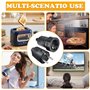 Lot de 8 Connecteurs Schuko, Kit Fiche Mâle + Prise Femelle 250V(16A), Ignifuge IP44, Prise D'alimentation, Jeu de Contacts de P