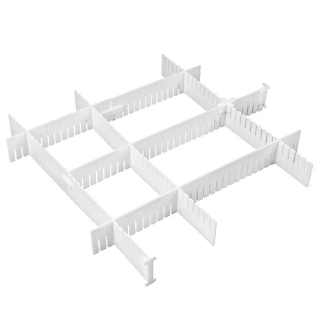 10 Pcs Grille Diviseur de Tiroir 40