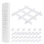 10 Pcs Grille Diviseur de Tiroir 40,5 cm DIY Organisateur de Tiroir Séparateur de Tiroir Réglable Grille Tiroir Organisateur en 