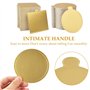 Support Gâteau 200Pcs Planches en Carton Réutilisables - Bases de Gâteau Dessert Présentoir Plateau pour Mariage, Anniversaire -