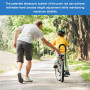 Barre de poussée d'équilibre pour vélo Ajustable, Poignée d'entraînement de vélo pour Enfants avec 4 Positions (55-74cm), Barre 