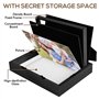 Cadre Photo En Bois Avec Espace Caché, Rangement Caché Pour Cadre Photo, Cadre Photo Avec Compartiment Secret Caché, Coffre Fort