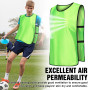 Gilet D'entraînement De Football, 12 Pièces Adults Football Pinnies, Entrainement Football Dossard pour Homme et Femme,Chasuble 