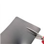CENPEK Lot de 9 Patchs de réparation imperméables en PVC pour Bateau Gonflable - pour raft/canoë/Kayak - Gris