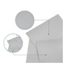 CENPEK Lot de 9 Patchs de réparation imperméables en PVC pour Bateau Gonflable - pour raft/canoë/Kayak - Gris
