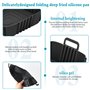 Kezidhp Lot de 4 Sangle Réglable pour Valise avec Étiquettes de Identification - Accessoire de Voyage Avion Universel pour Bagag