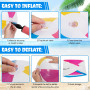 Kezidhp Ballon de Plage Gonflable 4 Pièces - Ballons Piscine 40cm pour Enfants - Jeux d'eau, Ballons de Jeu d'eau de fête, La Pi