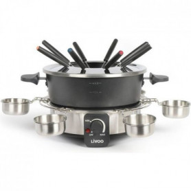 LIVOO DOC264 Appareil a fondue électrique 1000W - 1.8L - 8 fourchettes a fondue 89,99 €