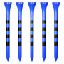 Zivisk Tee Golf Bois 83mm Lot de 100 Tees Golf en Bambou - Bleu
