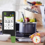 6in1 Greentest Eco 5 + Poisson Portable le nitrate et le détecteur de rayonnement + Test d'eau TDS nitrate testeur Détecteur de 