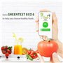 6in1 Greentest Eco 5 + Poisson Portable le nitrate et le détecteur de rayonnement + Test d'eau TDS nitrate testeur Détecteur de 