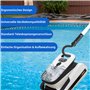 KLINNA Crochet pour robot de piscine, crochet universel pour barres et crochets d'accessoires comme accessoire de nettoyage pour