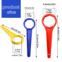 clé polygonale ergonomique et clé manuelle pour bidons de 5