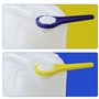 KLINNA Lot de 3 ouvre-bidons universels pour couvercle DIN 41/51/61, clé polygonale ergonomique et clé manuelle pour bidons de 5