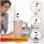 KLINNA Lot de 6 Capuchons de Paille en Silicone – Accessoire Antipoussière, Bouchon de Paille Sécurisé, Couvercle de Hygiénique,