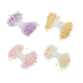 Wenrescry Pistils de Fleurs Artificielles – Environ 1440 Étamines à Double Tête