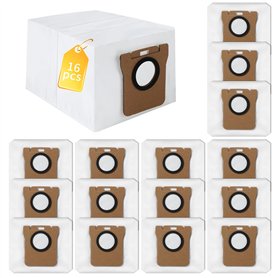 Lot de 16 sacs à poussière pour Dreame L10s Ultra / L10 Ultra / L20 Ultra