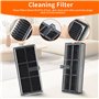 25 accessoires pour Dreame L10s Pro Ultra Heat / L10s Ultra Gen 2 / Mova E30 Ultra / X30 Ultra, comprenant 2 brosses principales