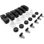 BIAREN Kit de montage de clips de montage pour déflecteurs d'air pour capot compatible avec tous les véhicules