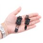 Rustark 50 pcs 2 Tailles réglable Autocollantes câble en Nylon Sangles Attaches de câble Cordon Pince pour Fils de Gestion, Peti