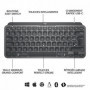 Clavier sans fil Logitech - MX Keys Mini - GRAPHITE - Compact. Bluetooth. rétroé 109,99 €