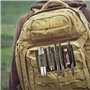 Panneau d'organisation modulaire Tactique, Panneau élastique EDC avec Crochet arrière, Porte-Accessoires pour Sacs à Dos, Poche 