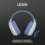 Casque gaming sans fil Logitech -G435 LIGHTSPEED - BLANC - Léger Bluetooth avec 79,99 €