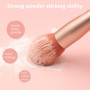 8 pinceaux de maquillage professionnels Kabuki,correcteur, fond de teint et fard à paupières liquides, crémeux et poudre