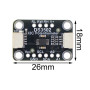DS3502 Module de Potentiomètre Numérique, I2C Carte de Développement de Commutateur de Carte de Potentiomètre DC 3,3 V-5 V