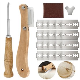 VOSSOT Lot de 2 Couteaux de Boulanger