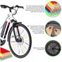 6 Couleurs Couvre Rayon Velo avec Auto