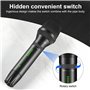 Aokeo Microphones de karaoké dynamiques A350 pour chanter avec housse en mousse et câble XLR de 5 m. Microphone portable compati