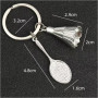 Badminton Keyring,2 pièces Porte-Clés de Badminton en métal mini porte-clés de sport,porte-clés pour cadeaux,Raquette de Badmint
