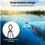 Astur Group Lunettes de soleil pour homme et femme avec protection UV400. Lunettes de soleil avec monture écologique en café rec