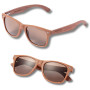 Astur Group Lunettes de soleil pour homme et femme avec protection UV400. Lunettes de soleil avec monture écologique en café rec