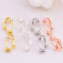 SUPVOX Lot de 20 boucles d'oreilles à clipser
