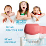6 Pcs Brosse à Dent Enfant en Forme de U pour Enfant et Bébé avec Tête en Silicone, Masse les Gencives et Fournit un 360° Nettoy